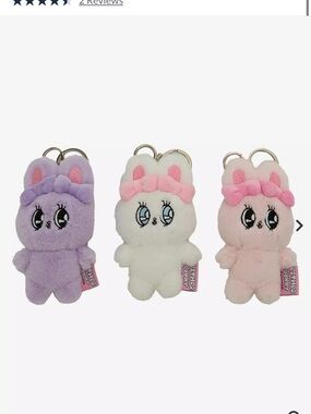 ESTHER BUNNY Keychain - White